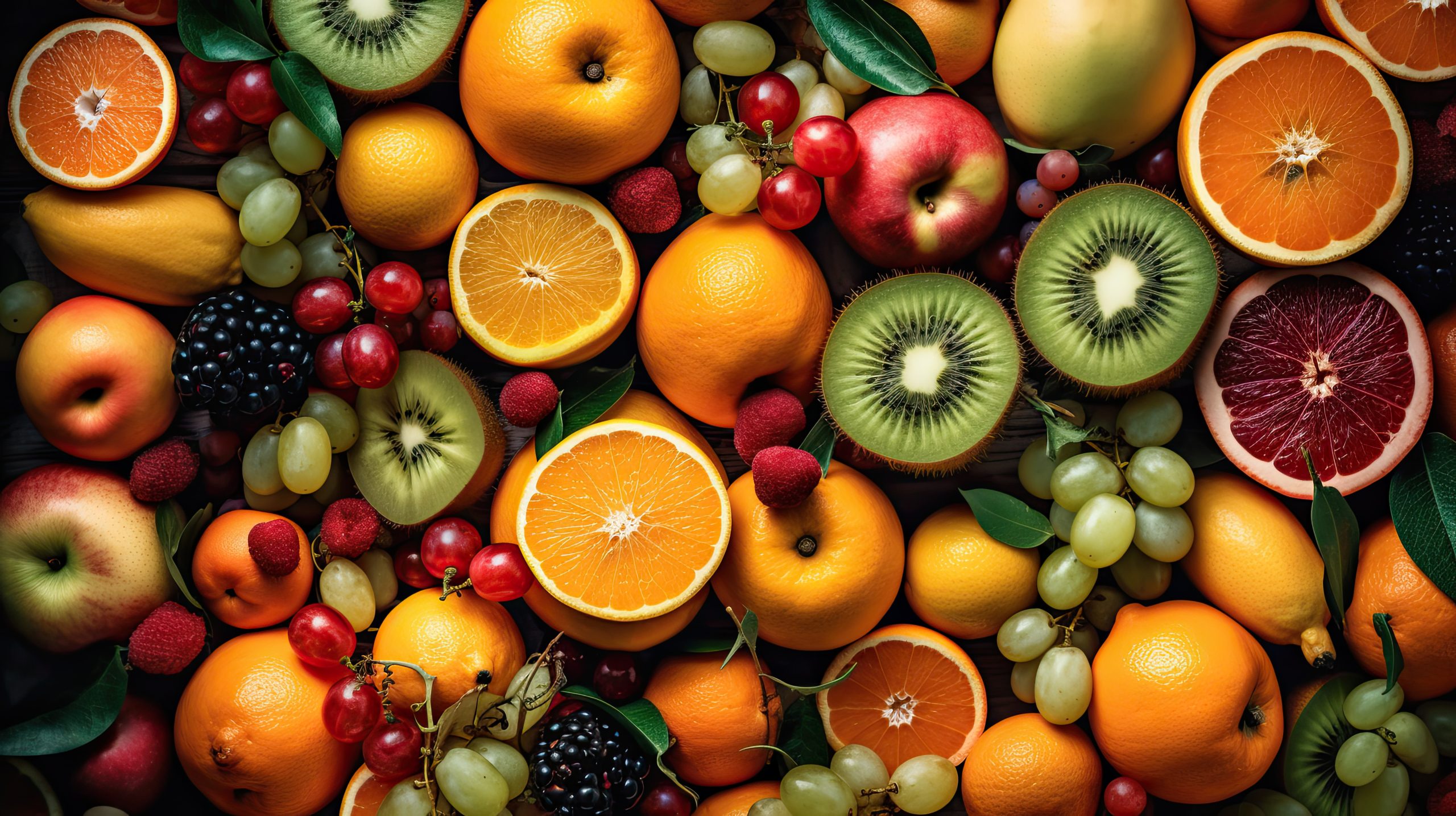 Conjunto de frutas